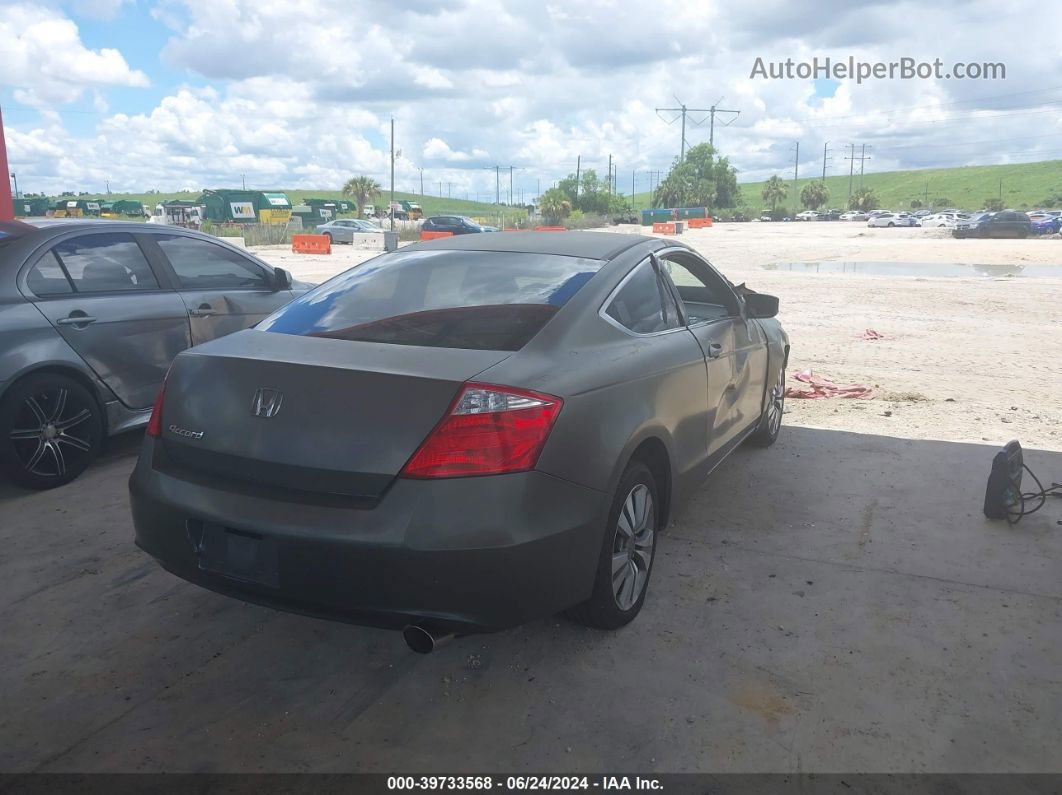 2008 Honda Accord 2.4 Lx-s Gray vin: 1HGCS12328A003316