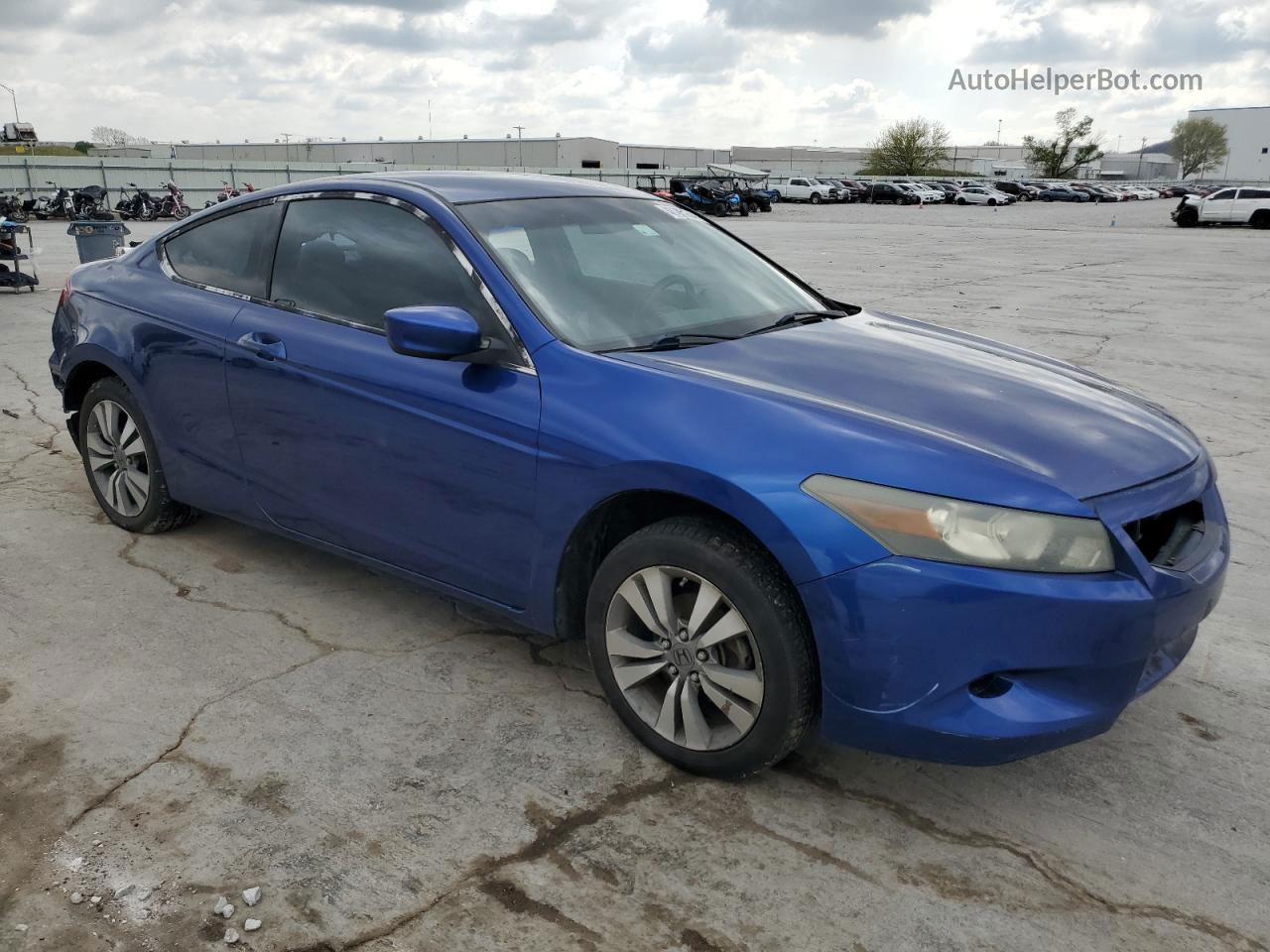 2008 Honda Accord Lx-s Blue vin: 1HGCS12338A017791