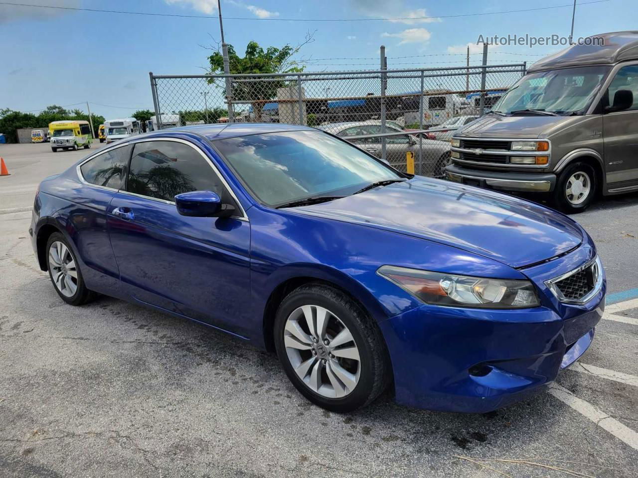 2008 Honda Accord Lx-s Blue vin: 1HGCS12338A018813