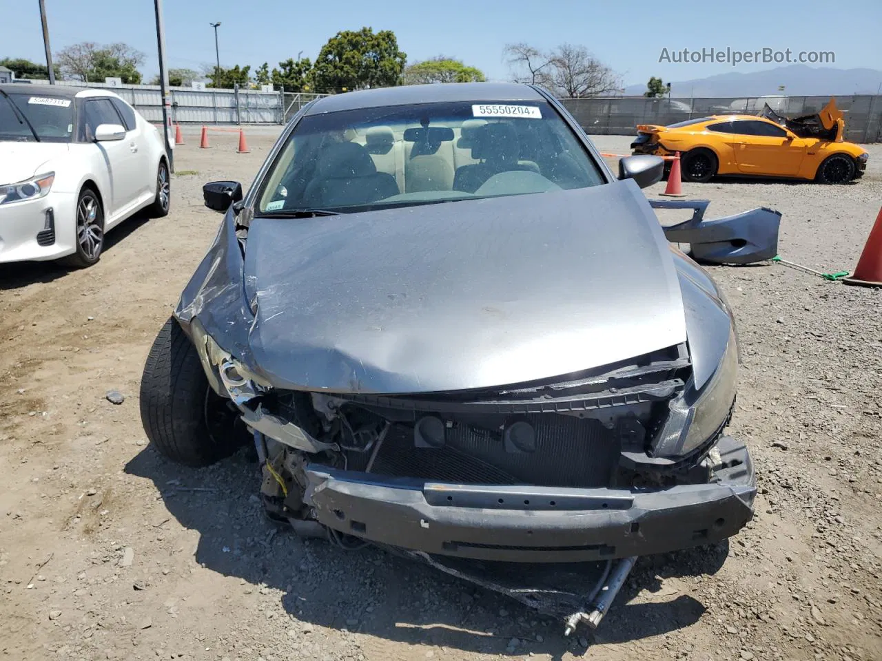 2009 Honda Accord Lx Gray vin: 1HGCS12369A013624