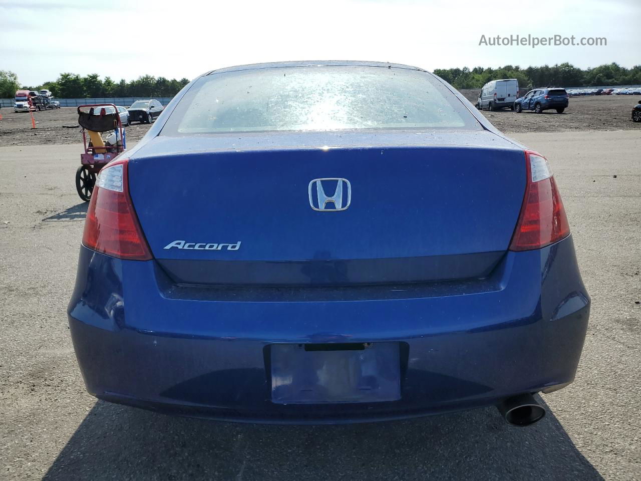 2008 Honda Accord Lx-s Blue vin: 1HGCS12398A024454