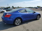 2008 Honda Accord Lx-s Blue vin: 1HGCS12398A024454