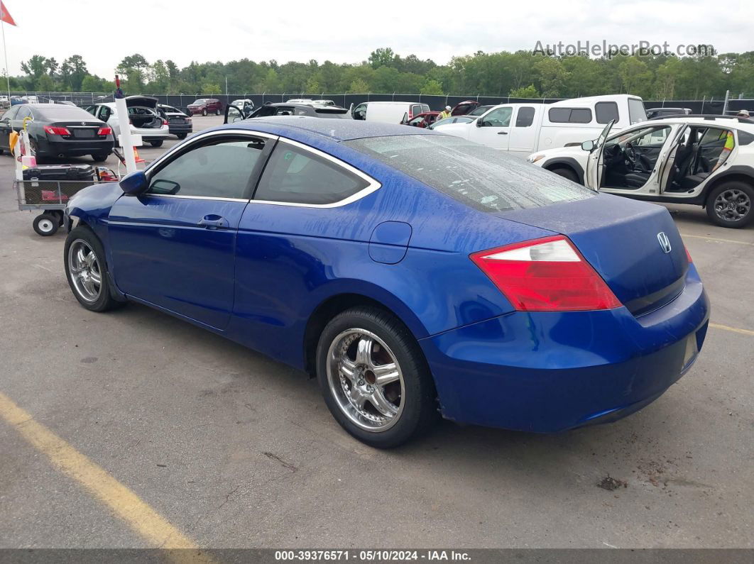 2008 Honda Accord 2.4 Lx-s Blue vin: 1HGCS123X8A016217