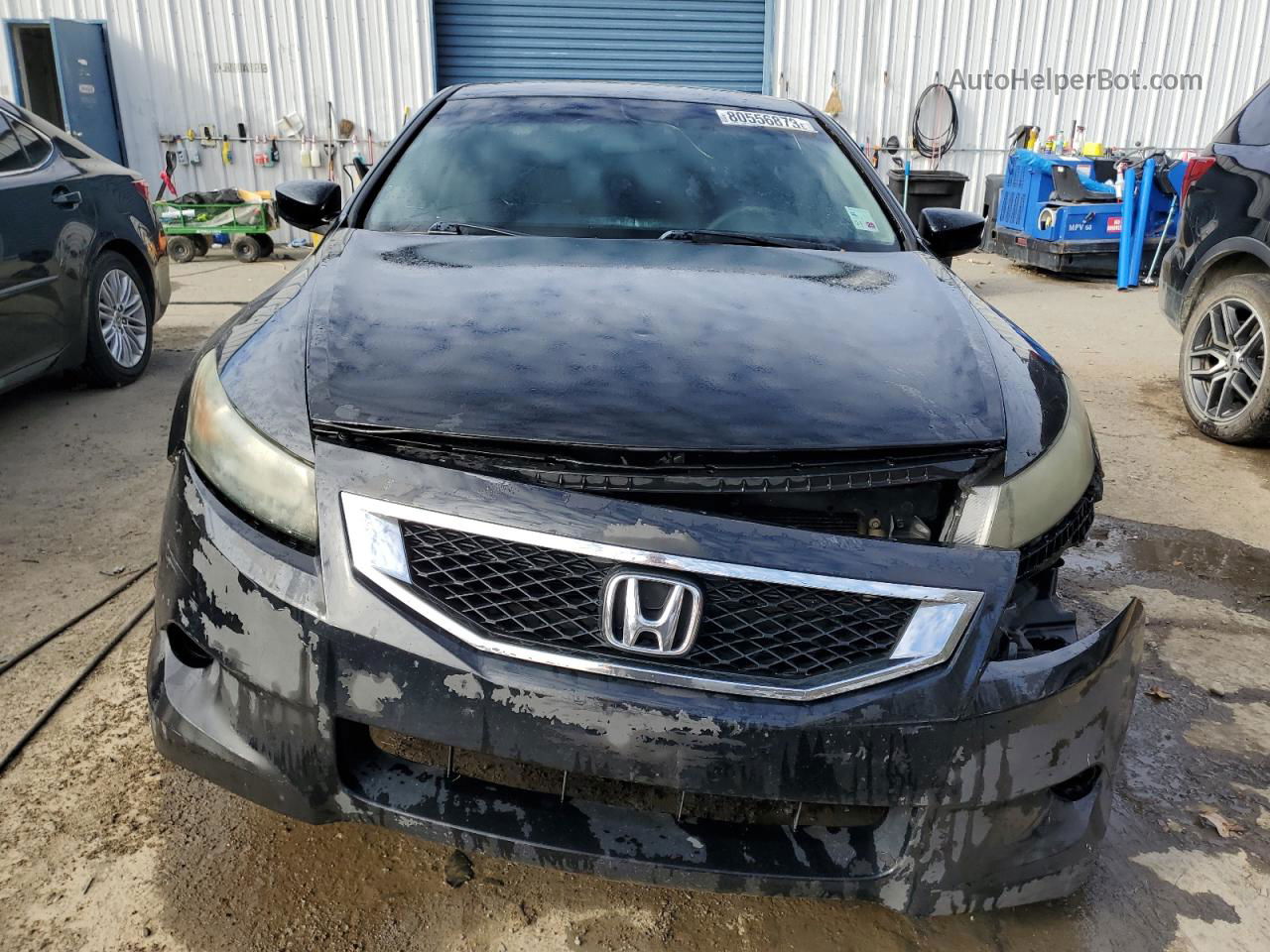 2008 Honda Accord Ex Черный vin: 1HGCS12718A021552