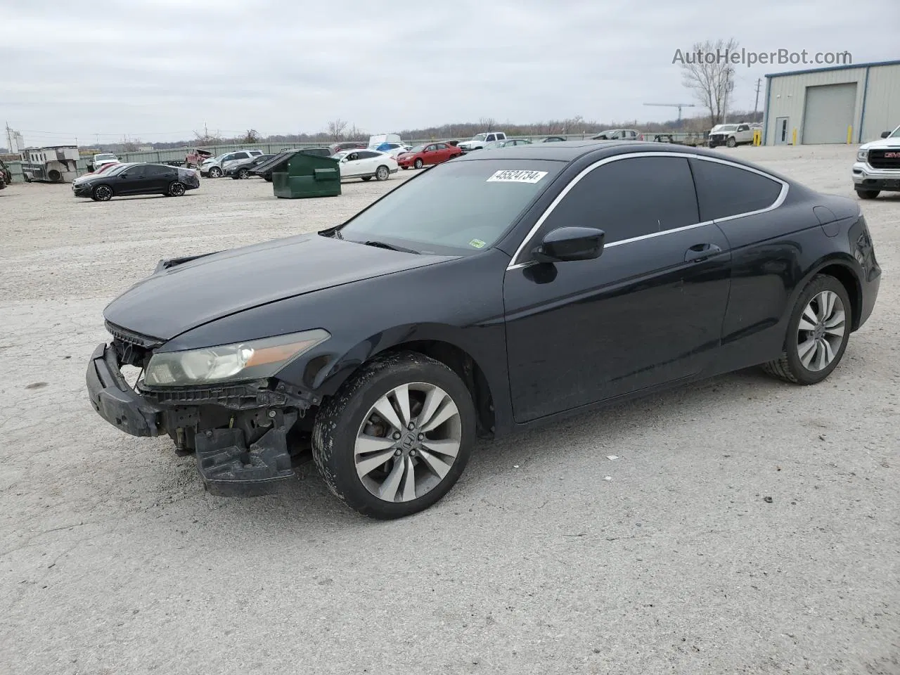 2008 Honda Accord Ex Black vin: 1HGCS12748A001831