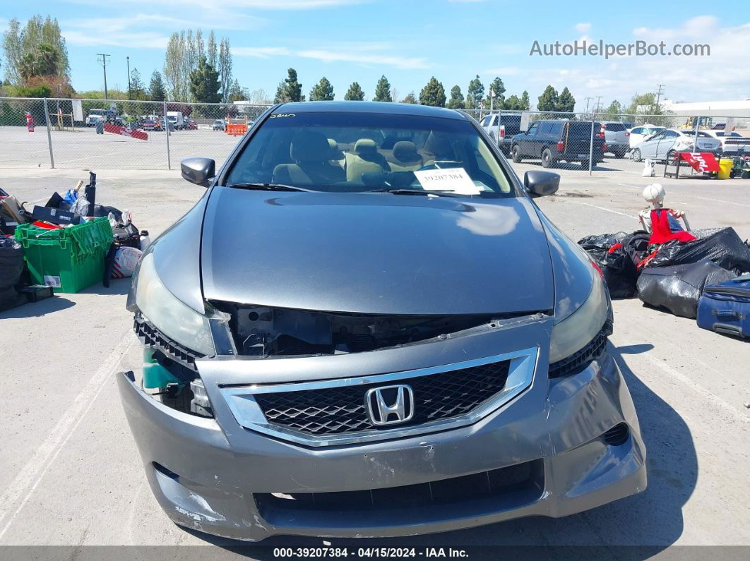 2009 Honda Accord 2.4 Ex Gray vin: 1HGCS12769A019913