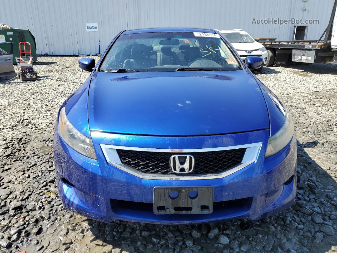 2009 Honda Accord Exl Синий vin: 1HGCS12809A021164