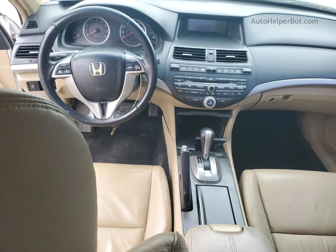 2009 Honda Accord Exl Белый vin: 1HGCS12819A011260