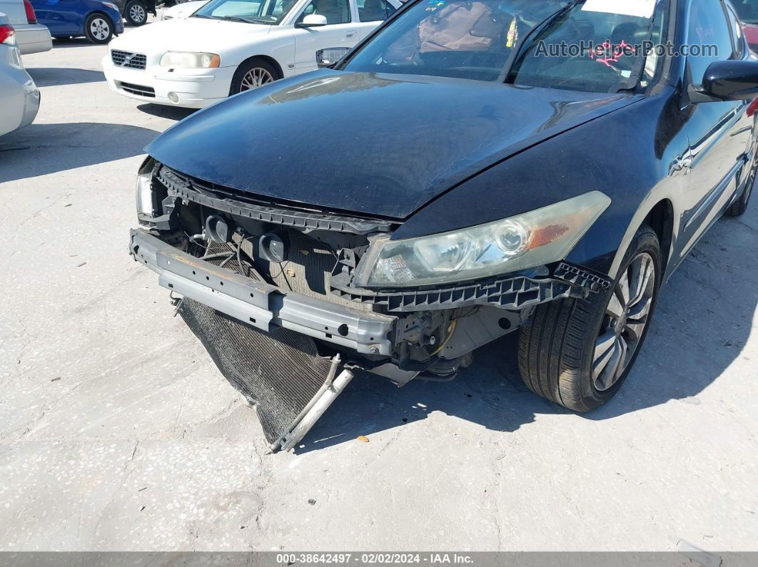 2008 Honda Accord 2.4 Ex-l Black vin: 1HGCS12848A022767