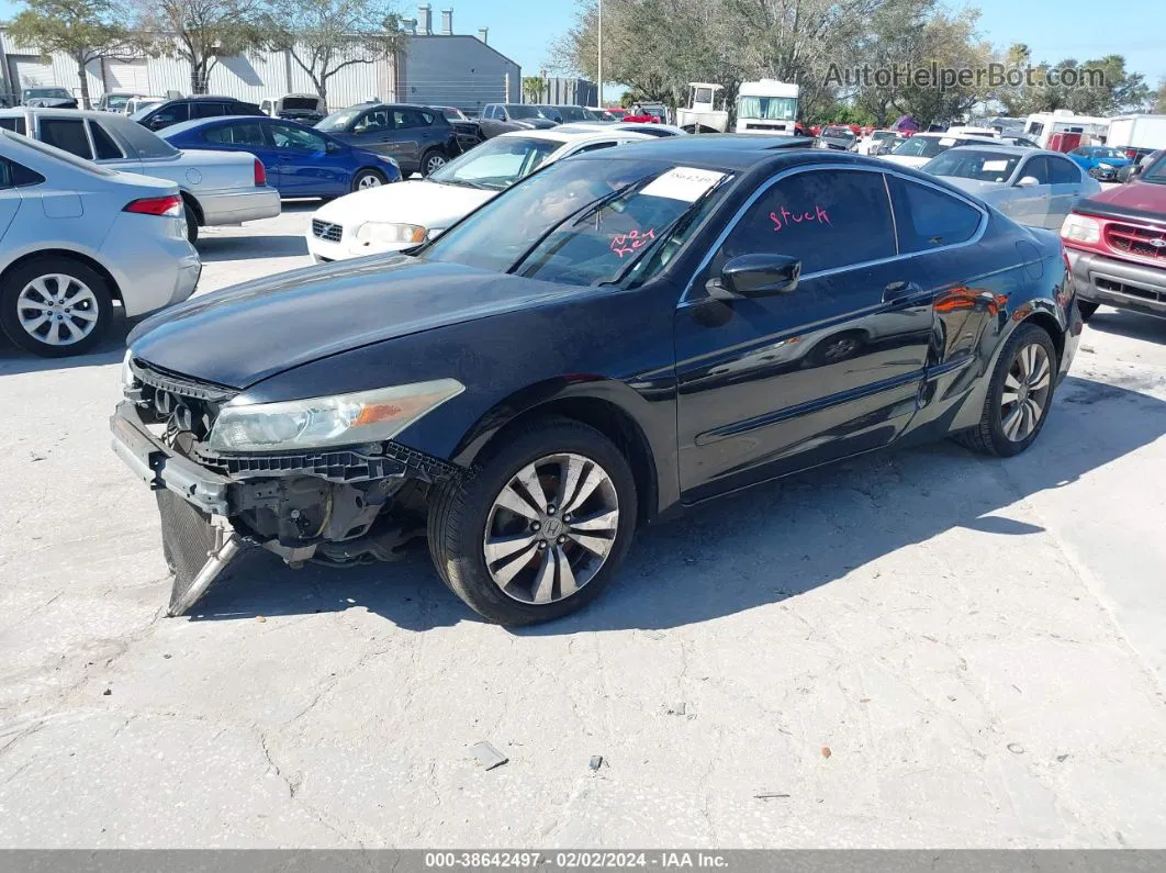 2008 Honda Accord 2.4 Ex-l Black vin: 1HGCS12848A022767