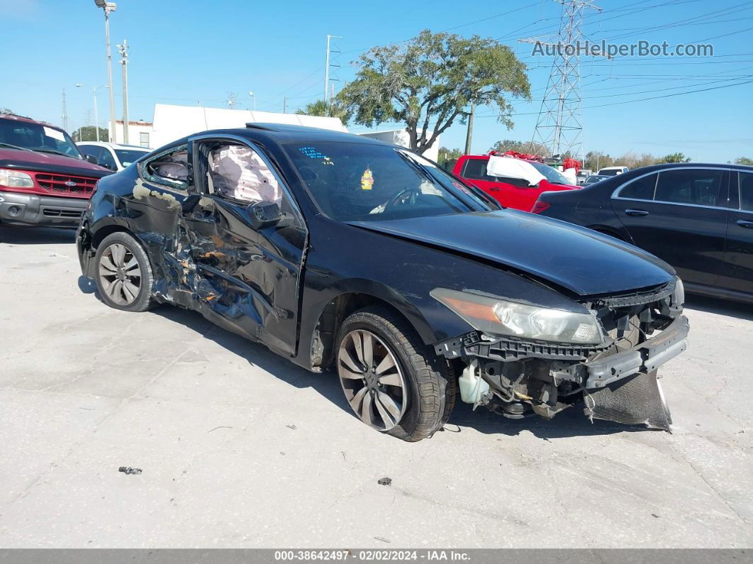 2008 Honda Accord 2.4 Ex-l Black vin: 1HGCS12848A022767