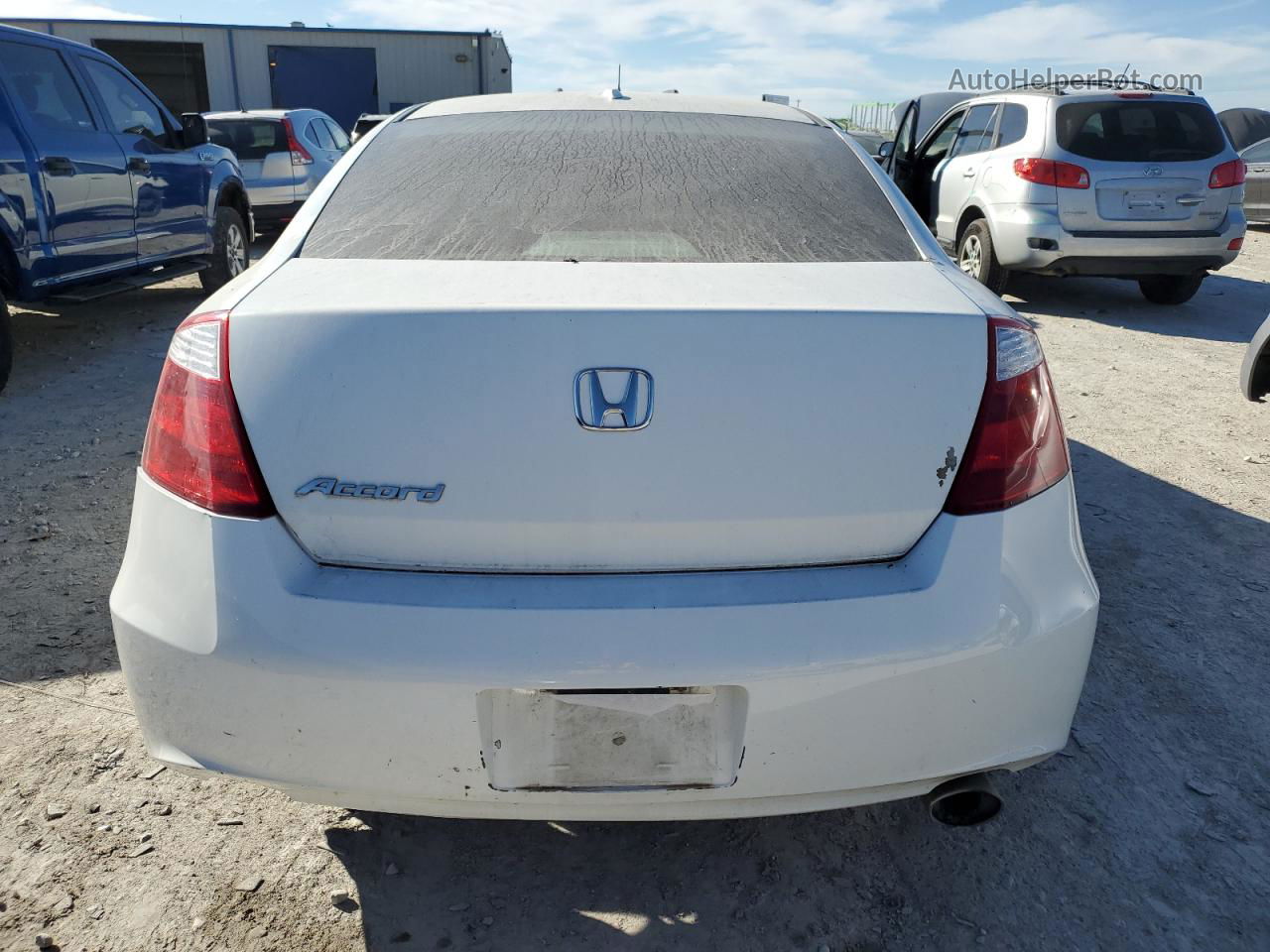 2008 Honda Accord Exl White vin: 1HGCS12868A019286