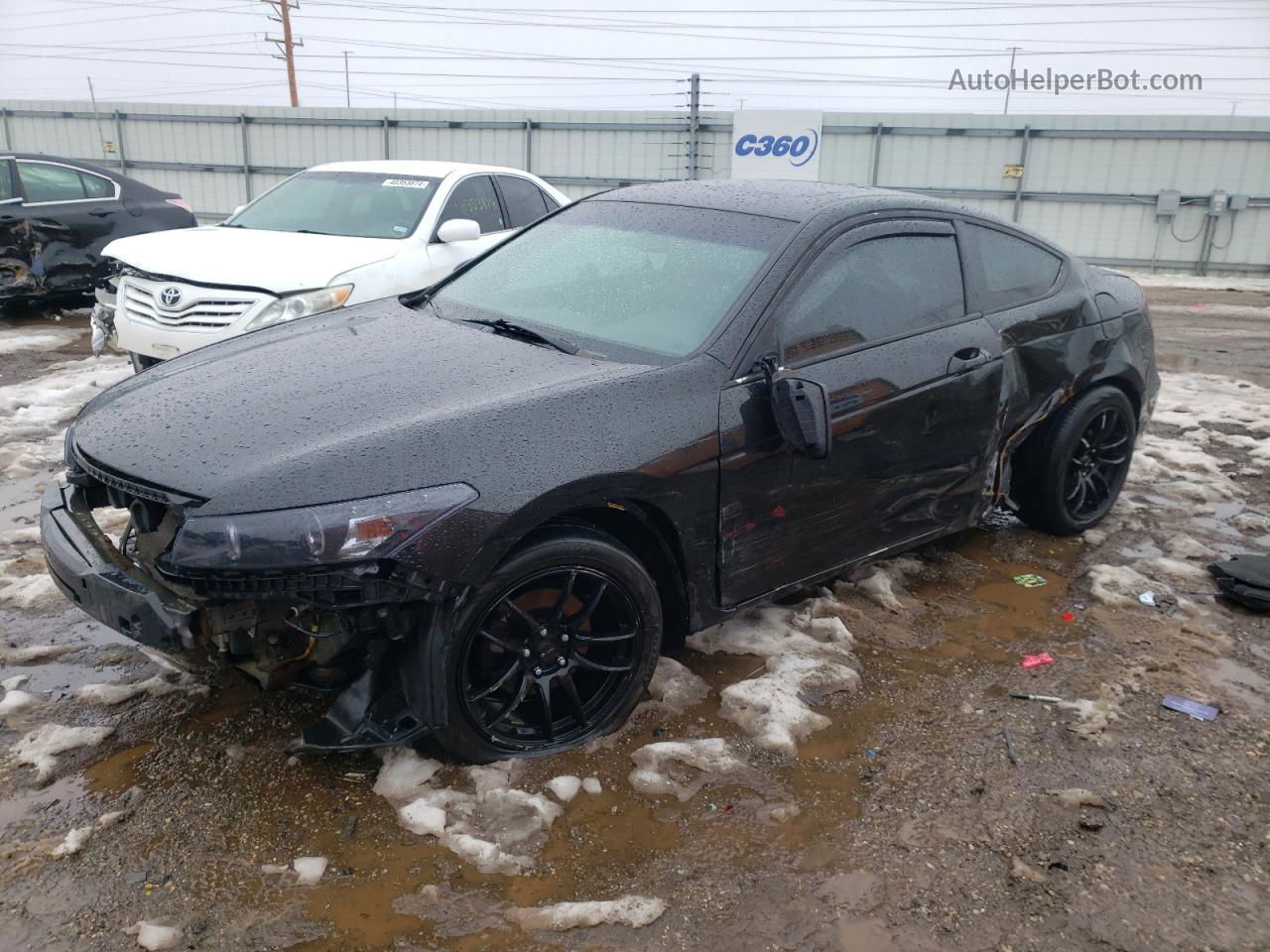 2009 Honda Accord Exl Black vin: 1HGCS12869A016535