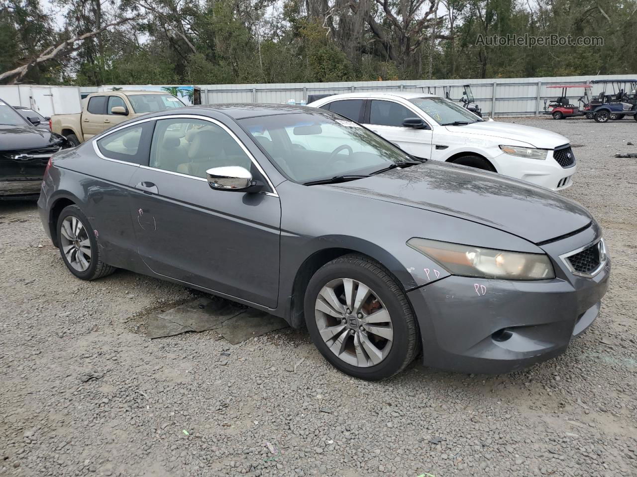 2008 Honda Accord Exl Gray vin: 1HGCS12878A001962