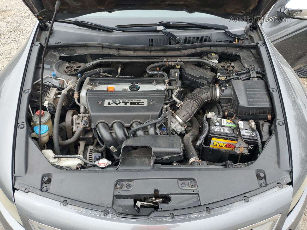 2008 Honda Accord Exl Gray vin: 1HGCS12878A001962