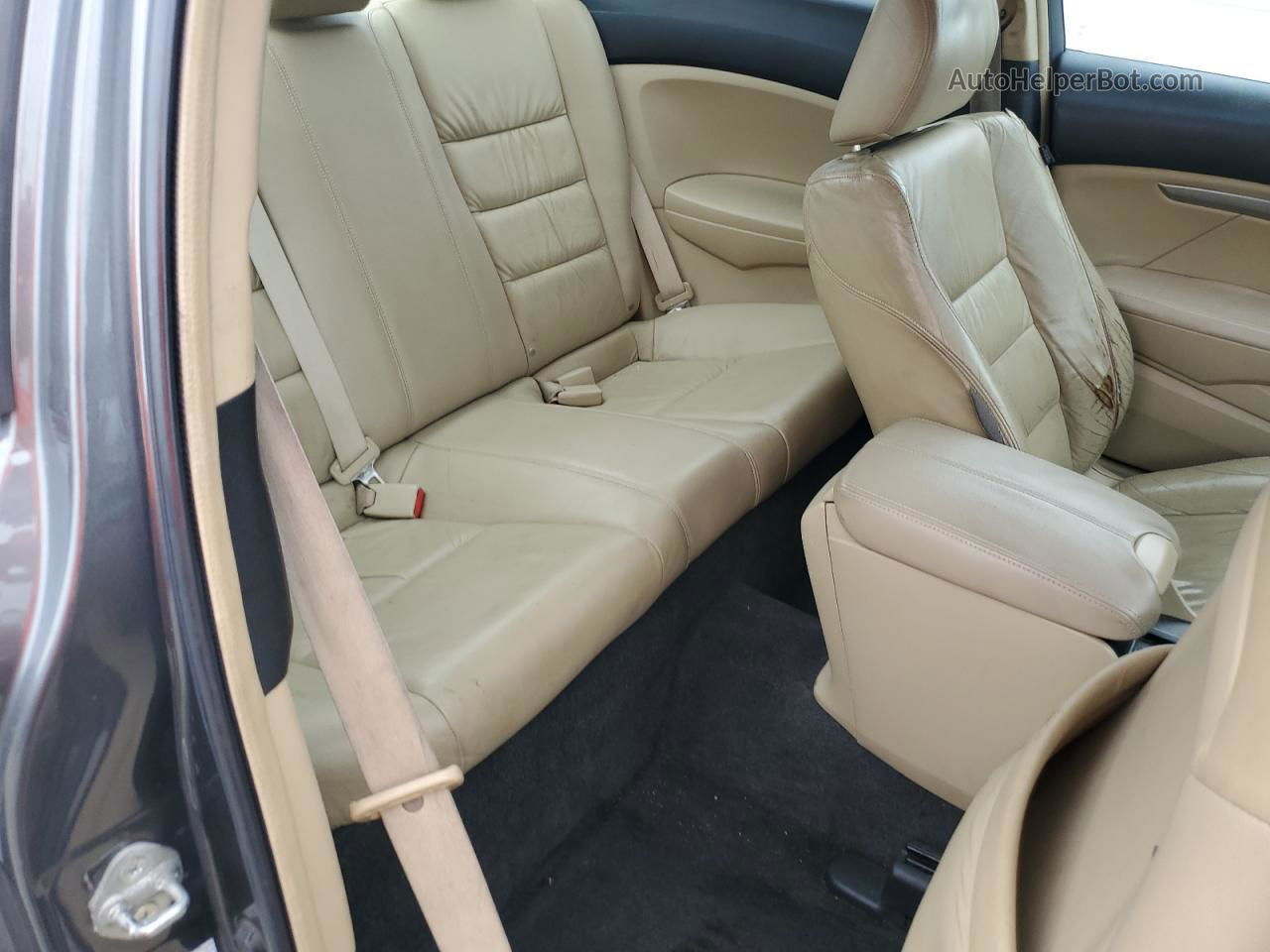2008 Honda Accord Exl Gray vin: 1HGCS12878A001962