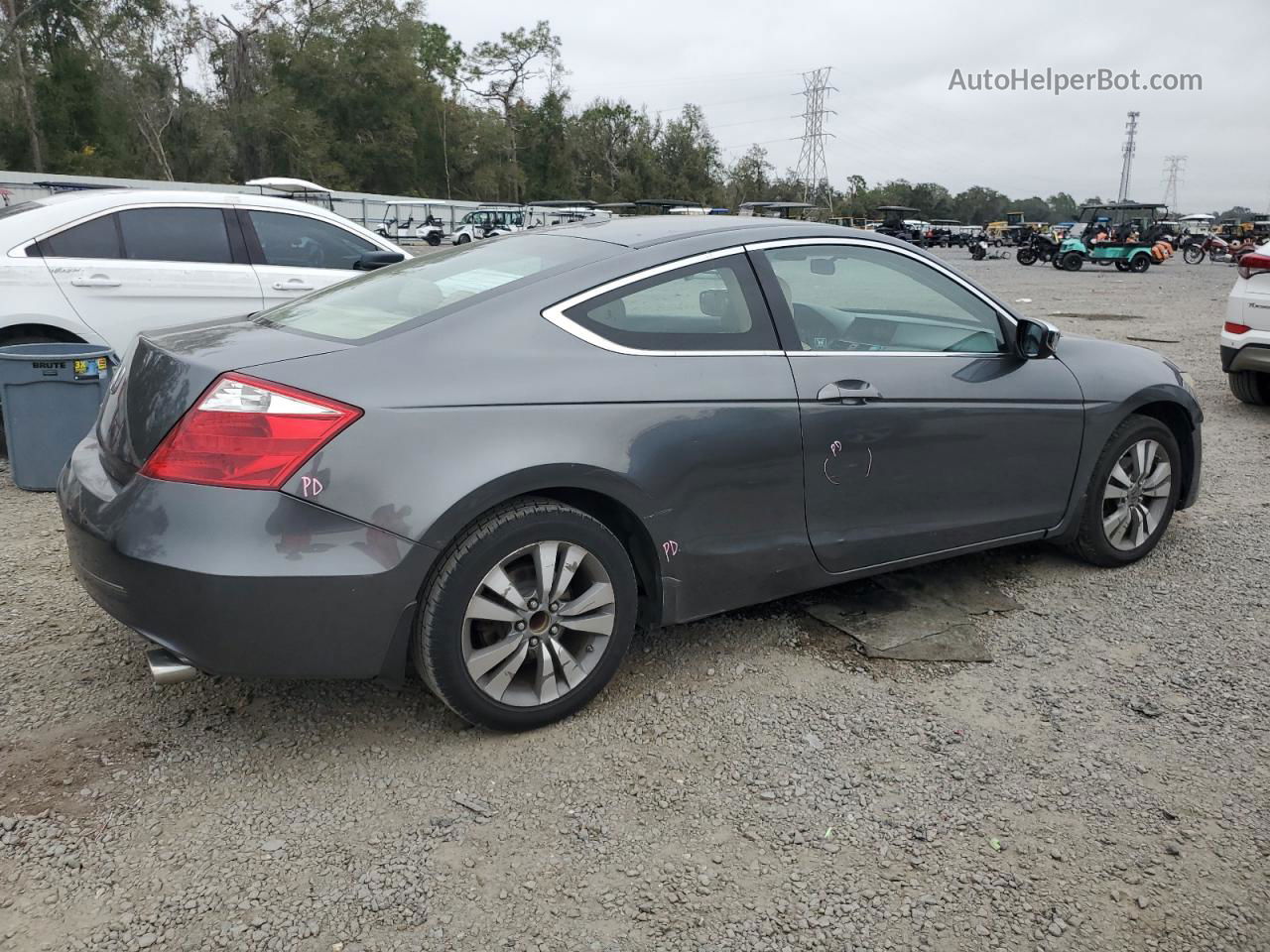 2008 Honda Accord Exl Gray vin: 1HGCS12878A001962