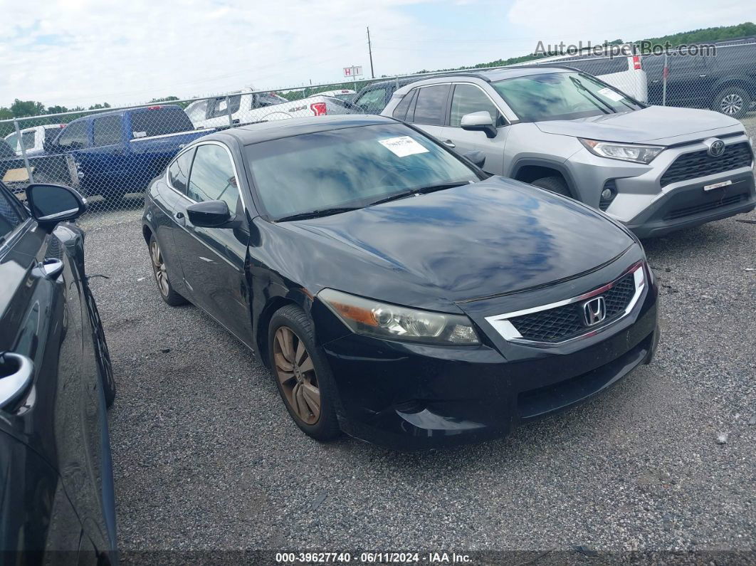 2009 Honda Accord 2.4 Ex-l Black vin: 1HGCS12879A011067