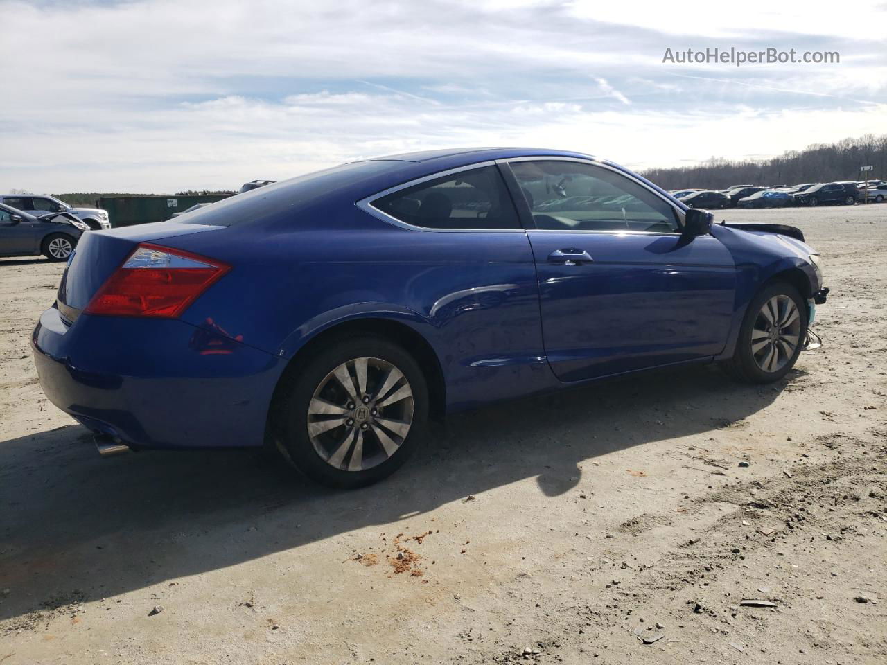 2010 Honda Accord Lx Синий vin: 1HGCS1B37AA006203