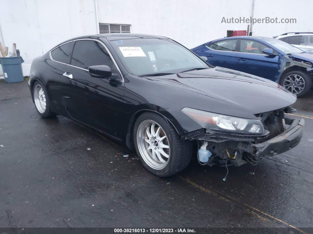 2009 Honda Accord 3.5 Ex-l Black vin: 1HGCS21809A008468