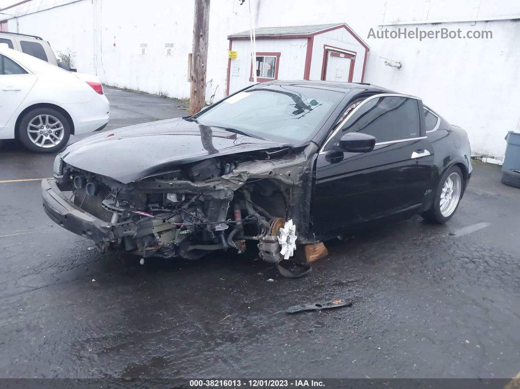 2009 Honda Accord 3.5 Ex-l Black vin: 1HGCS21809A008468