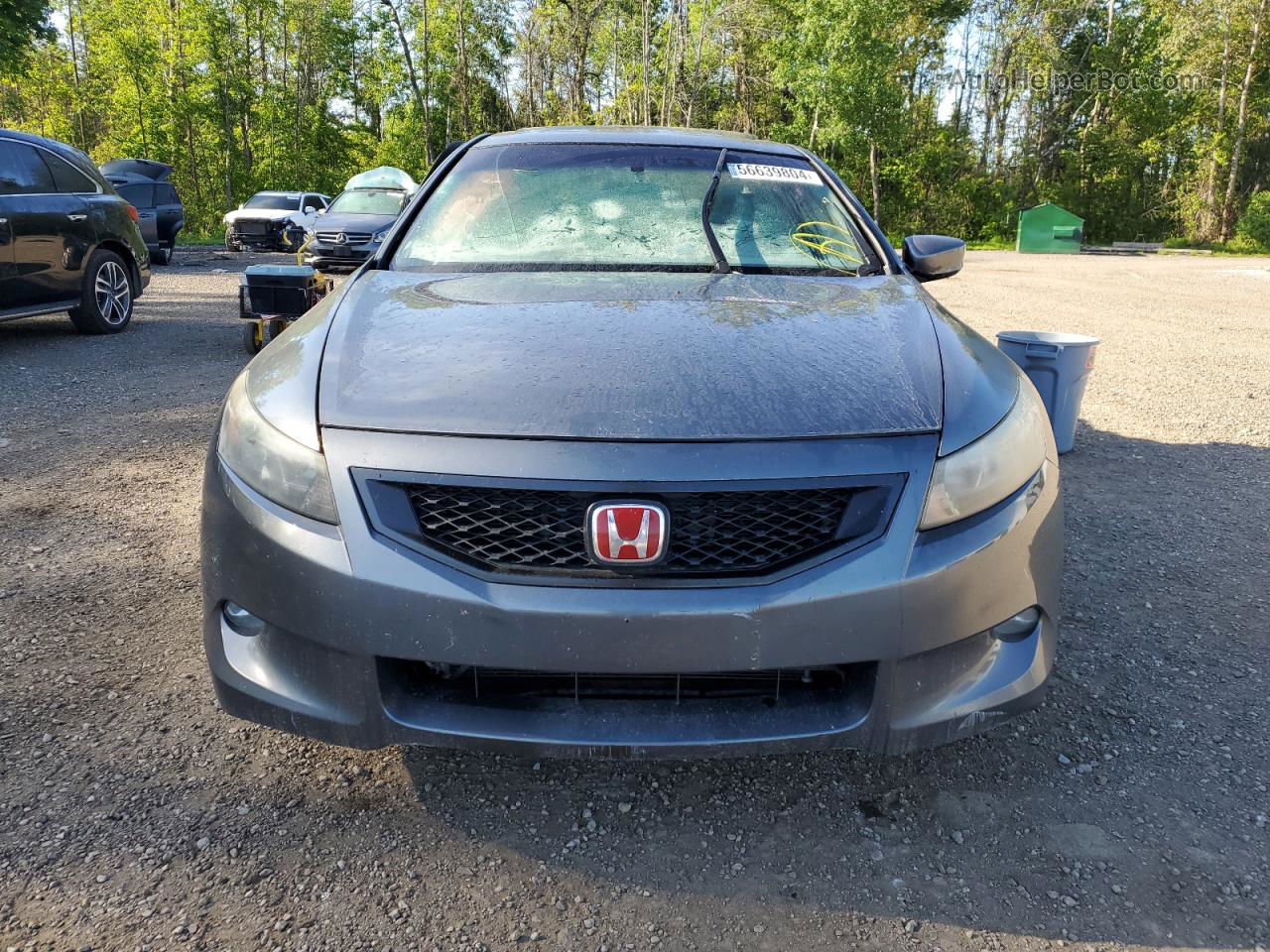 2008 Honda Accord Exl Серый vin: 1HGCS21828A801138