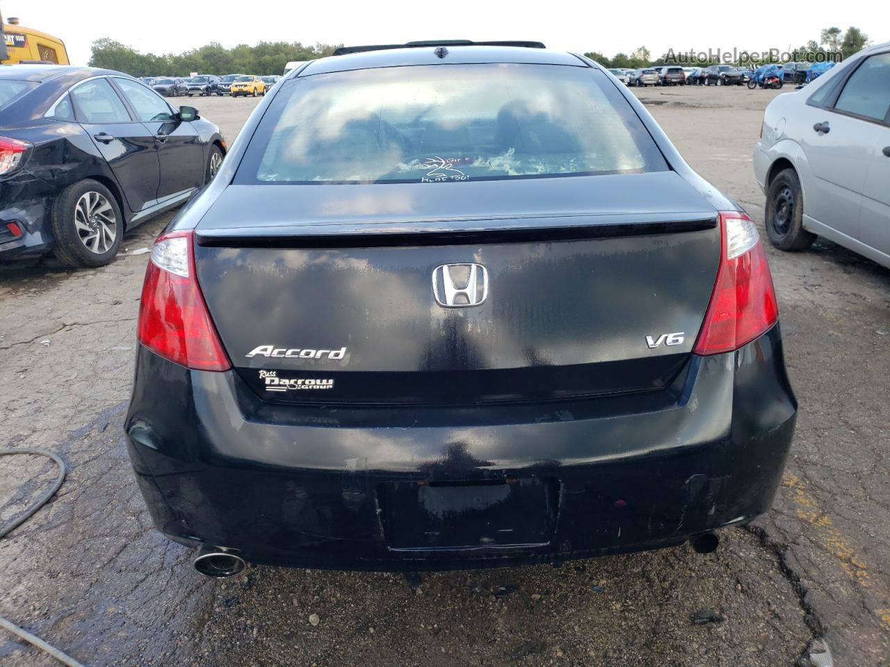 2008 Honda Accord Exl Black vin: 1HGCS22808A017412