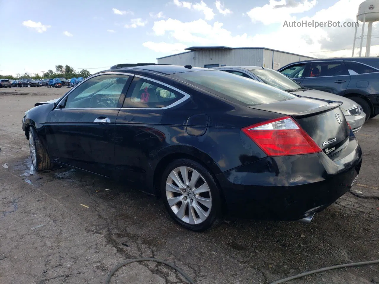 2008 Honda Accord Exl Black vin: 1HGCS22808A017412