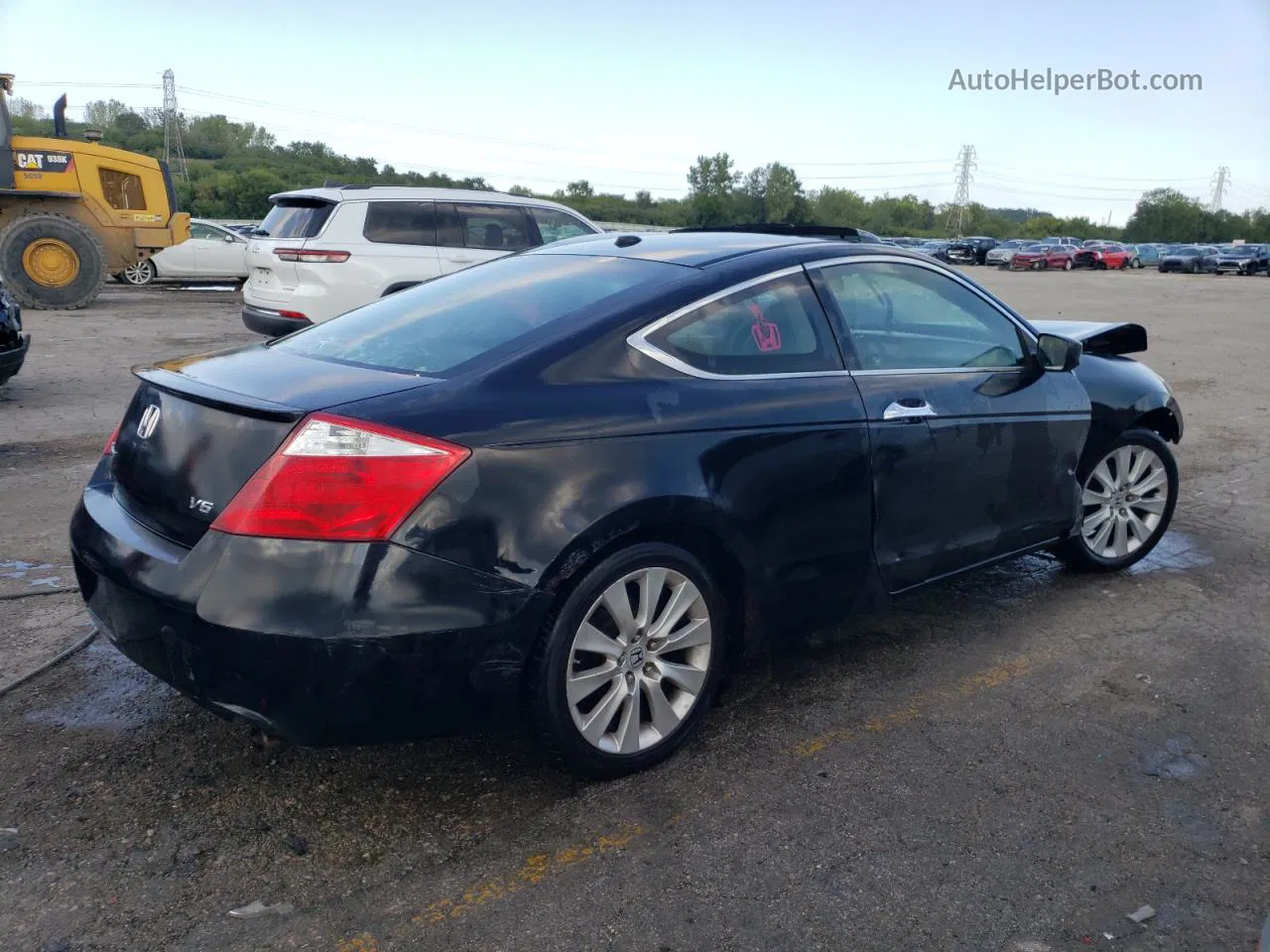 2008 Honda Accord Exl Black vin: 1HGCS22808A017412