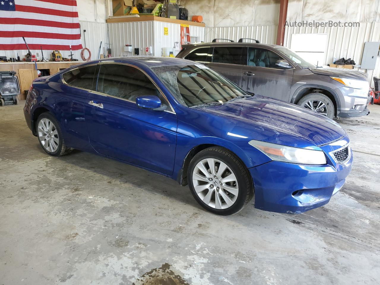 2008 Honda Accord Exl Blue vin: 1HGCS22828A017069