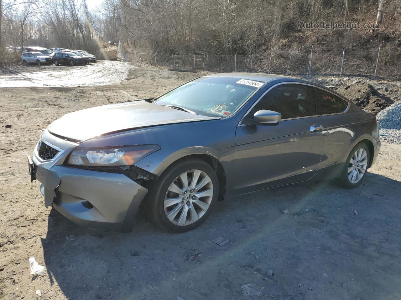 2009 Honda Accord Exl Gray vin: 1HGCS22839A012349