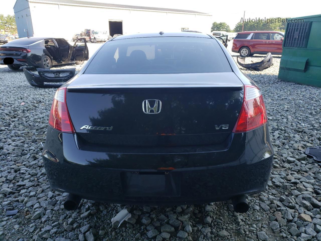 2009 Honda Accord Exl Black vin: 1HGCS22849A008813