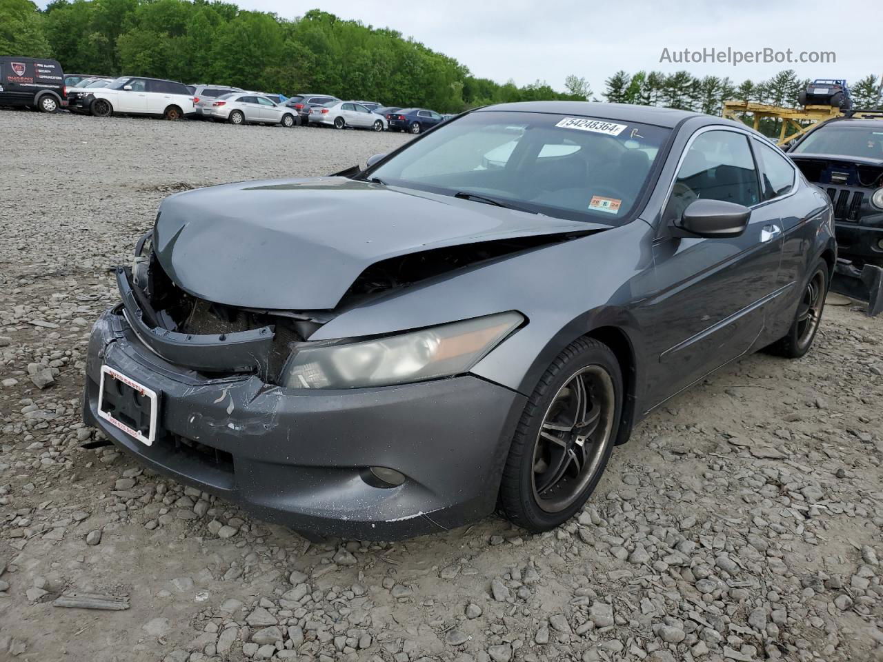 2008 Honda Accord Exl Charcoal vin: 1HGCS22868A008486