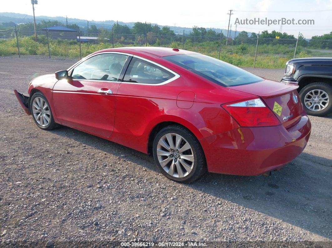 2008 Honda Accord 3.5 Ex-l Red vin: 1HGCS22868A011114