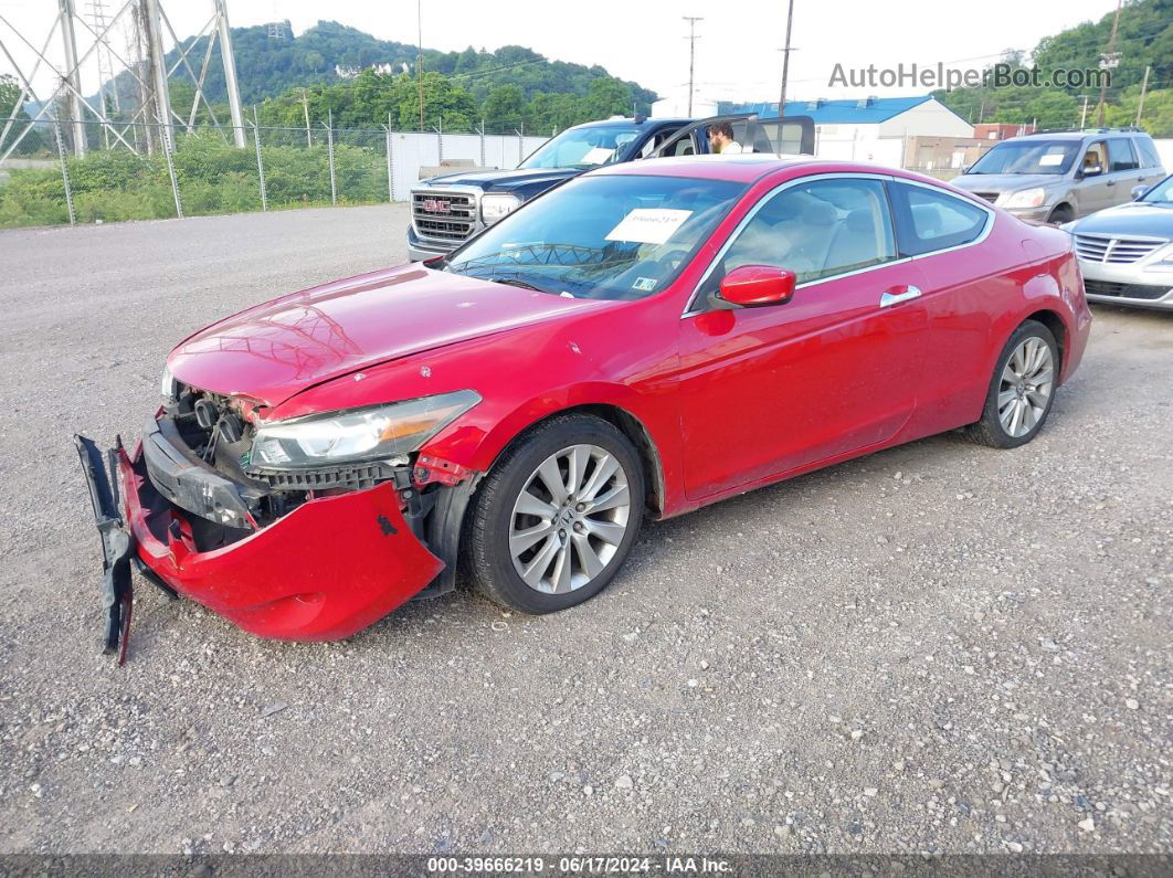 2008 Honda Accord 3.5 Ex-l Красный vin: 1HGCS22868A011114