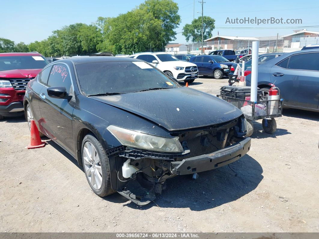 2009 Honda Accord 3.5 Ex-l Black vin: 1HGCS22869A002897