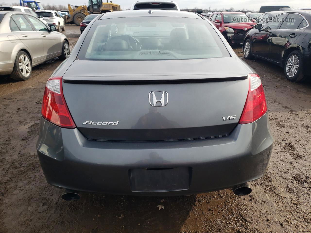 2009 Honda Accord Exl Серый vin: 1HGCS22869A005556