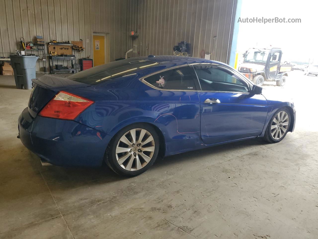 2009 Honda Accord Exl Blue vin: 1HGCS22889A011813