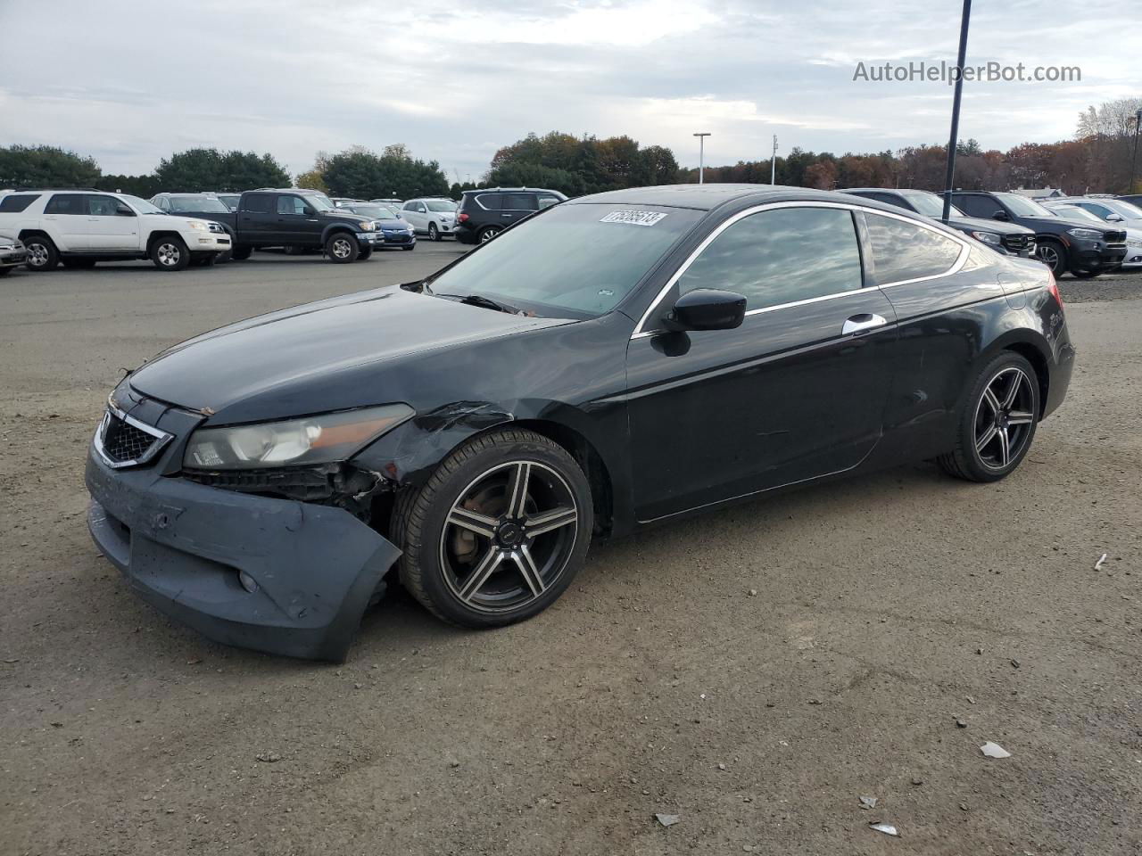 2009 Honda Accord Exl Black vin: 1HGCS22899A005518