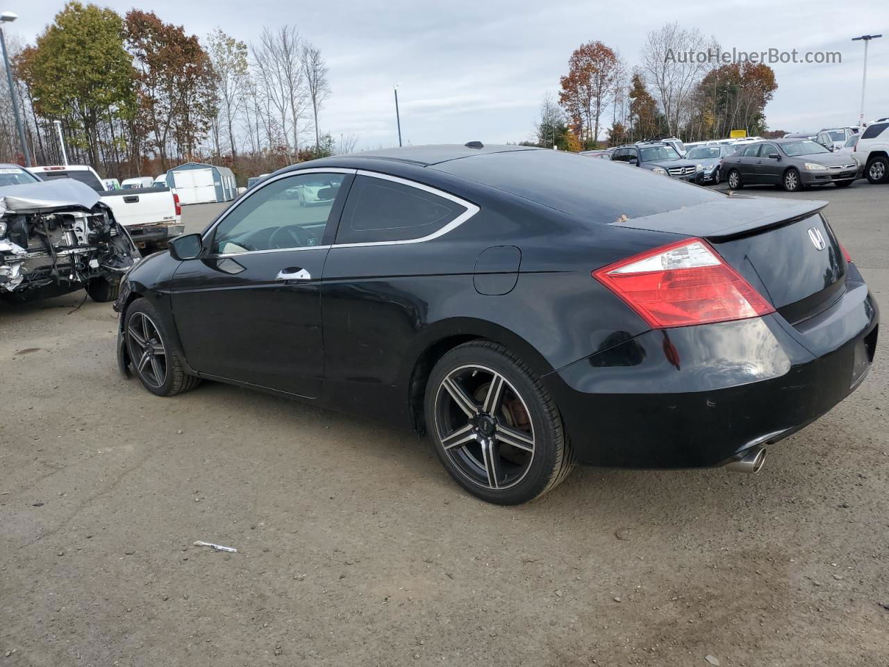 2009 Honda Accord Exl Black vin: 1HGCS22899A005518