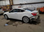 2009 Honda Accord Exl White vin: 1HGCS228X9A800643