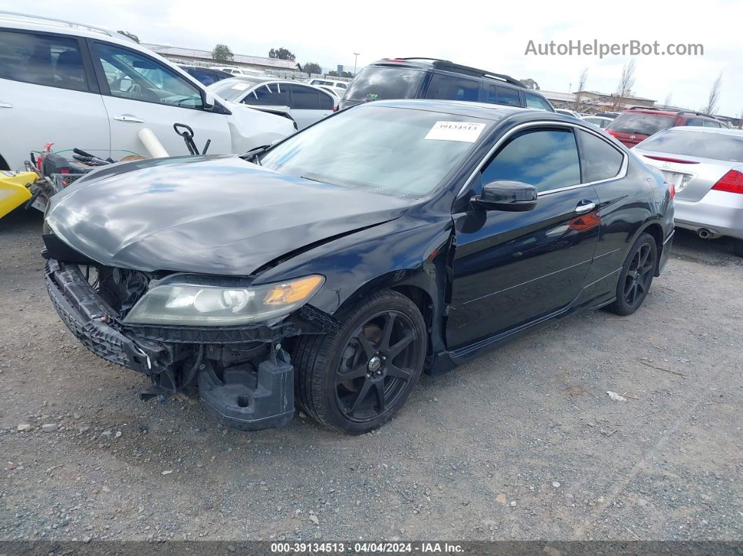 2014 Honda Accord Ex Black vin: 1HGCT1A72EA005628