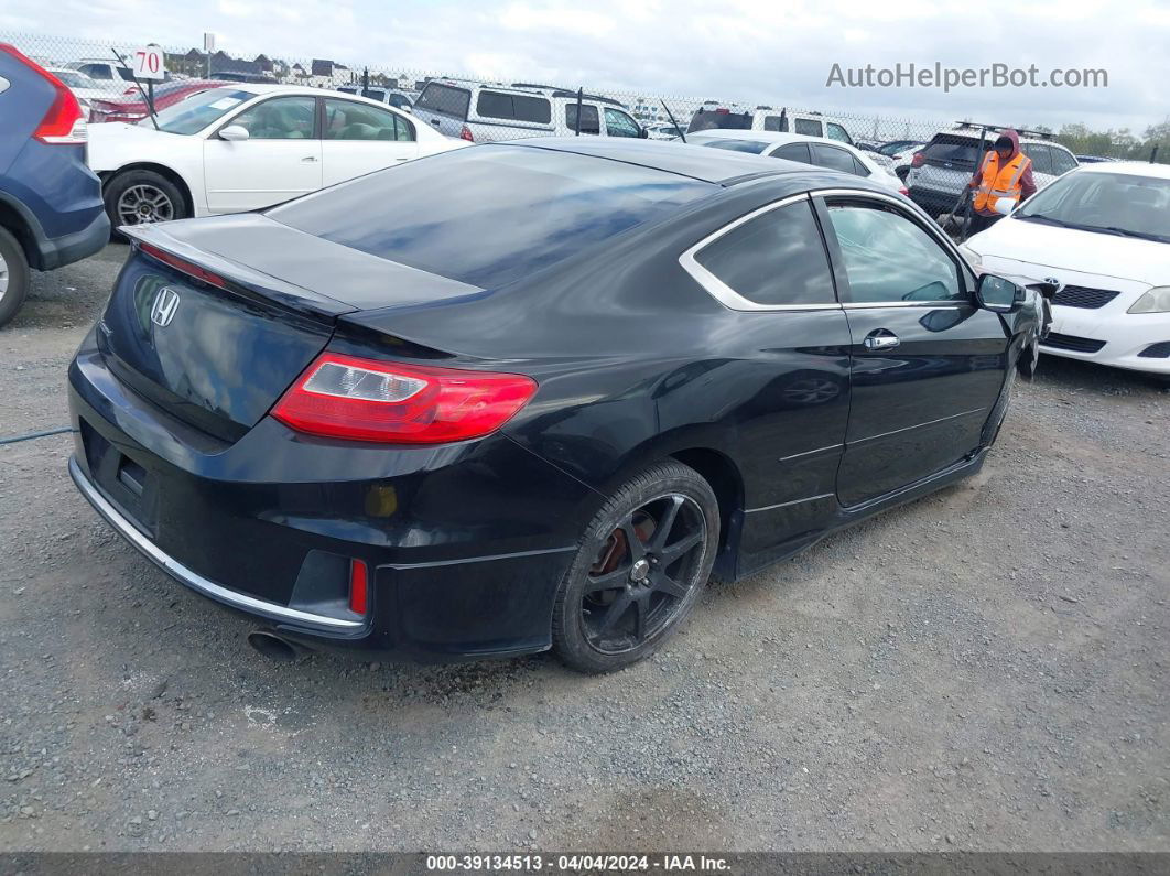 2014 Honda Accord Ex Черный vin: 1HGCT1A72EA005628