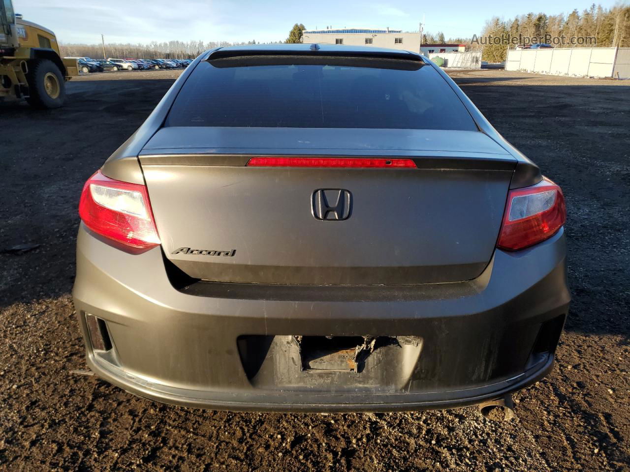 2015 Honda Accord Ex Gray vin: 1HGCT1A72FA800776