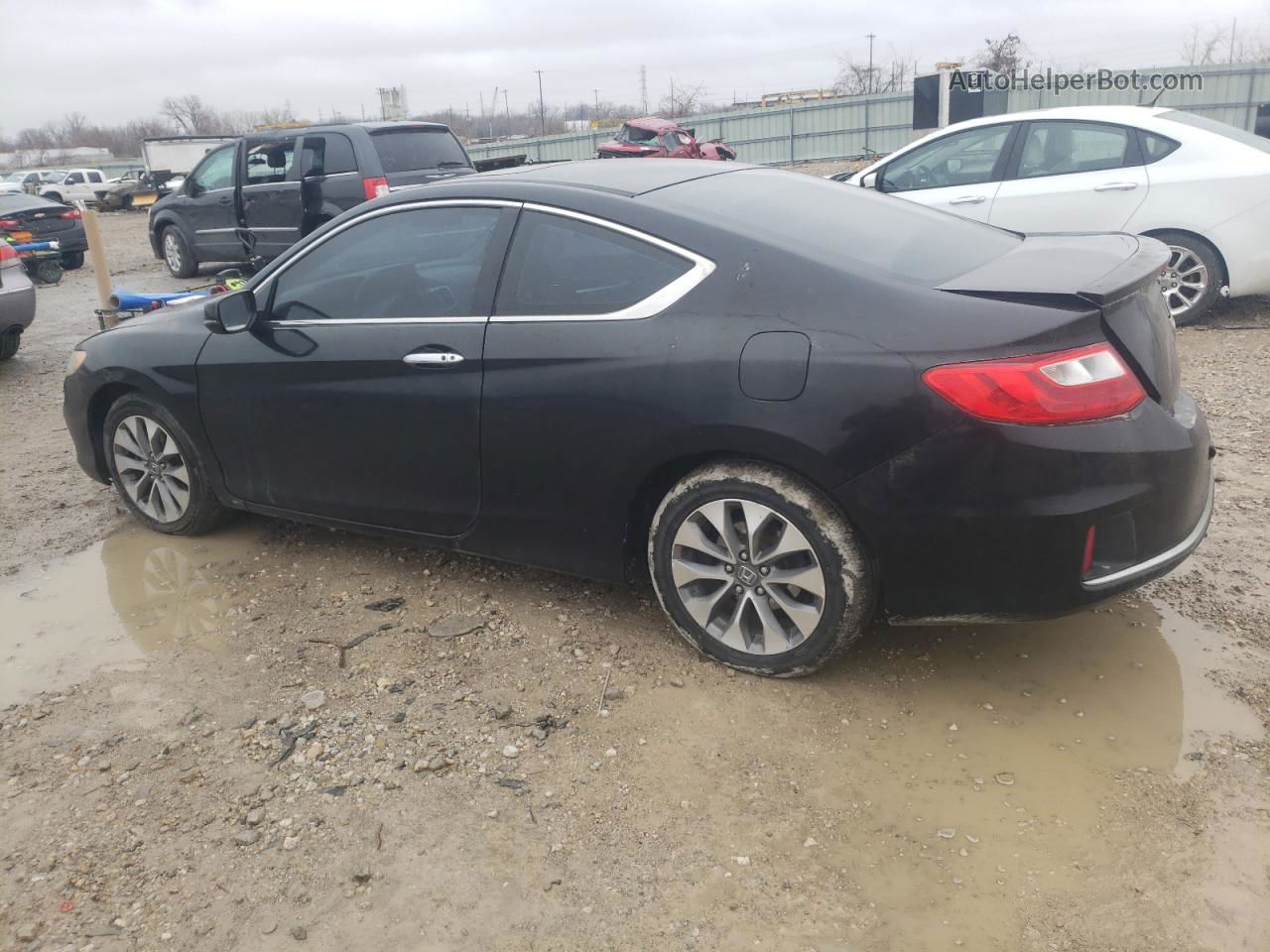 2014 Honda Accord Ex Black vin: 1HGCT1A73EA015214