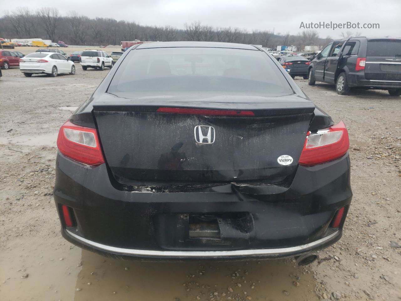 2014 Honda Accord Ex Black vin: 1HGCT1A73EA015214