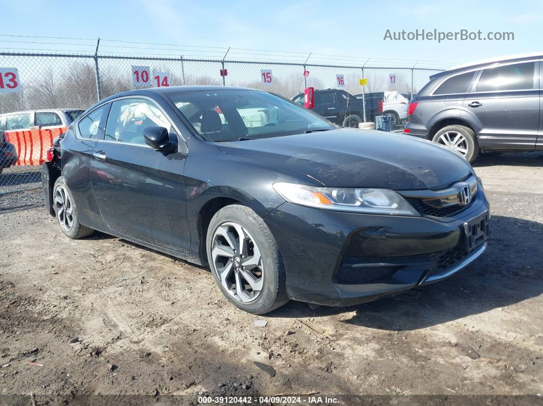 2016 Honda Accord Lx-s Black vin: 1HGCT1B30GA008543