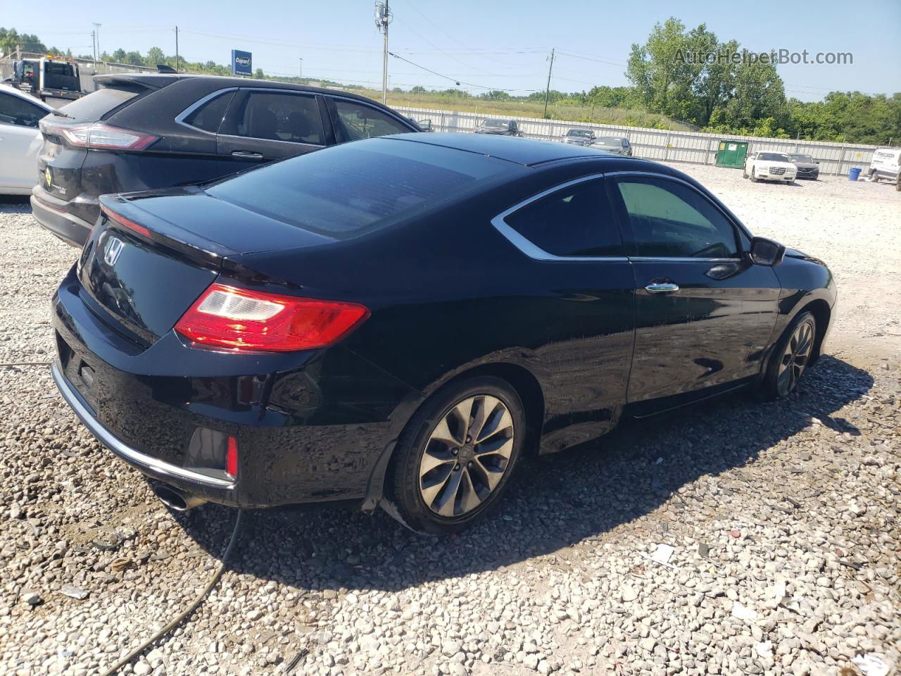 2014 Honda Accord Lx-s Черный vin: 1HGCT1B31EA008015