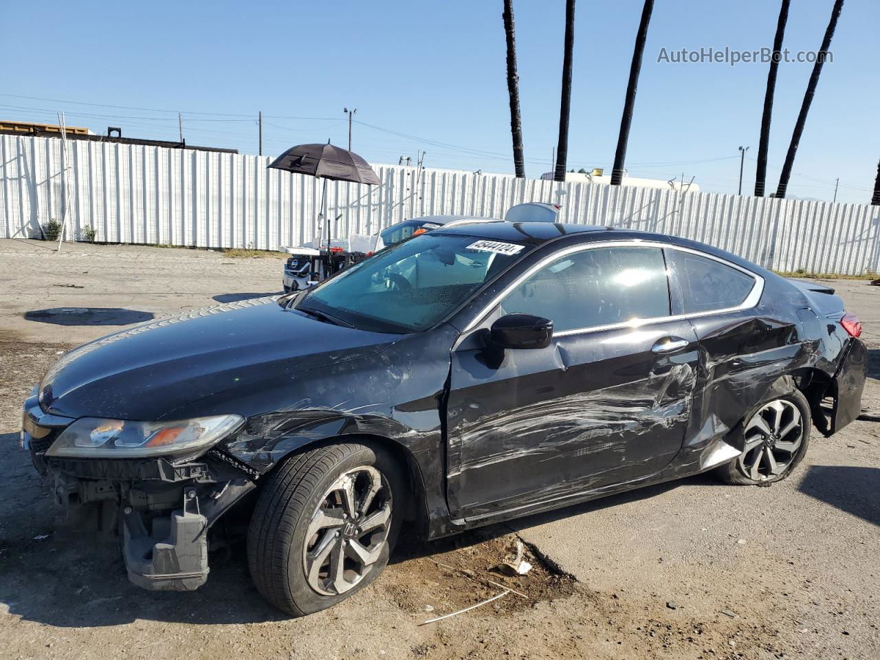 2016 Honda Accord Lx-s Black vin: 1HGCT1B32GA000962