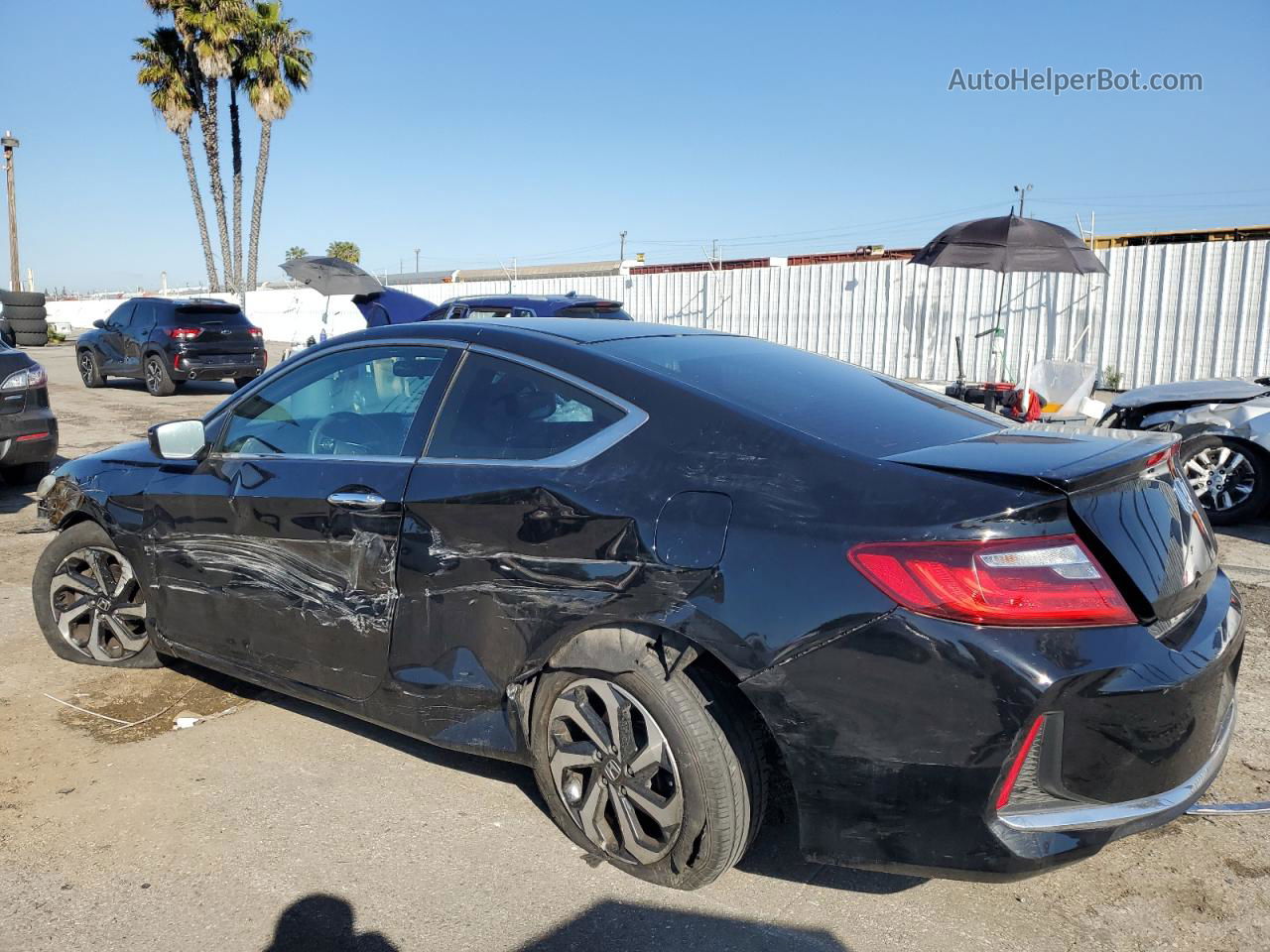 2016 Honda Accord Lx-s Black vin: 1HGCT1B32GA000962